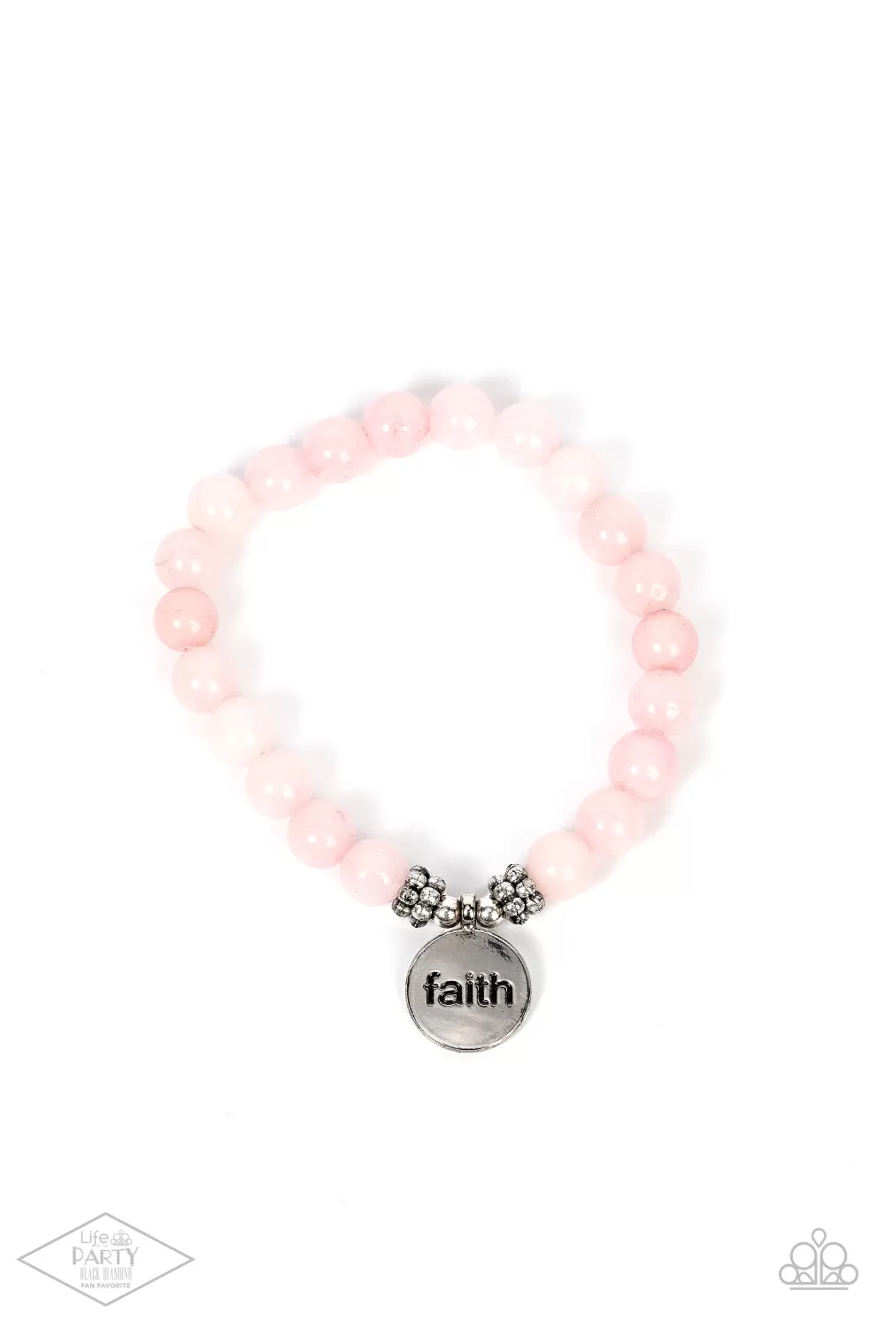 FAITH It, Till You Make It - Pink Bracelet