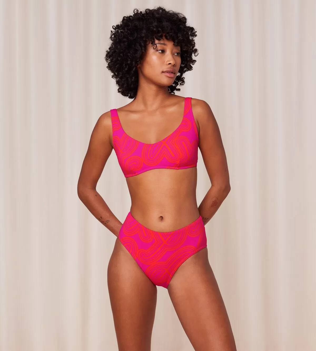 Flex Smart Summer Bikini Top - Pink