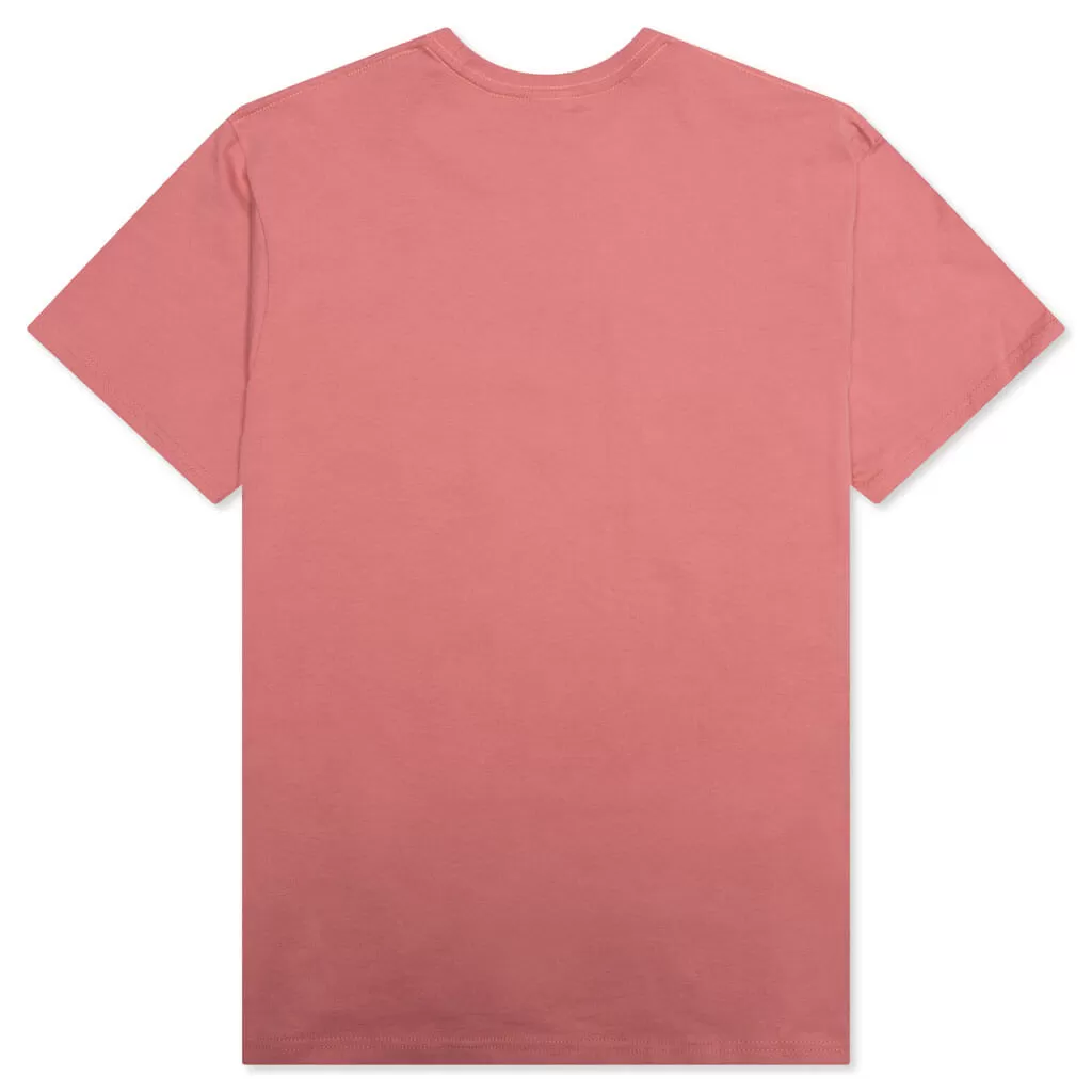 Floral S/S Tee - Mauve Glow