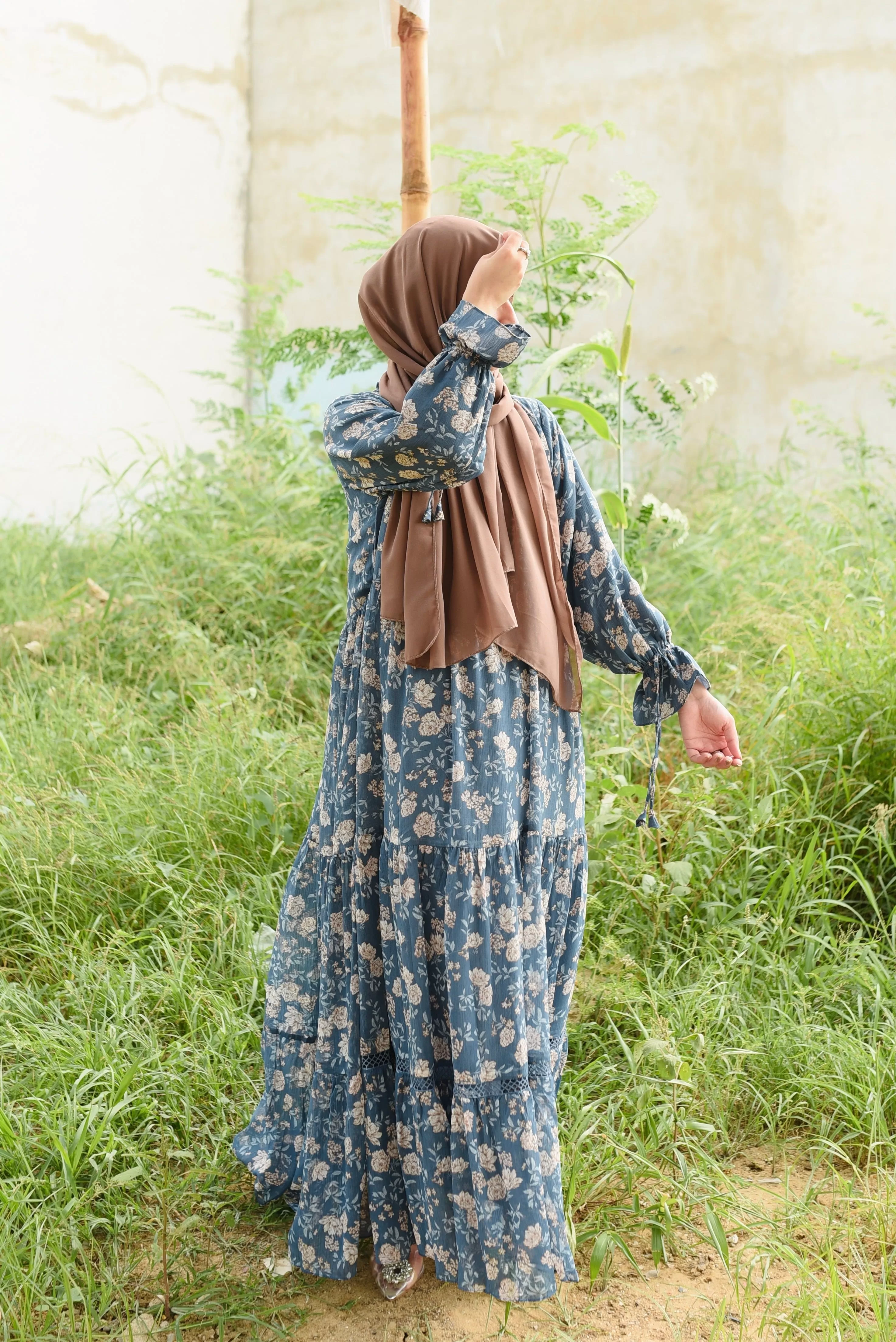 Floral Whisper Modest Dress