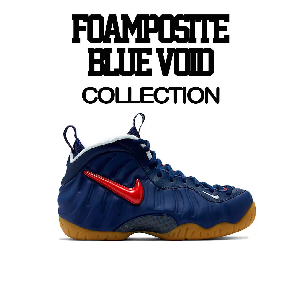 Foamposite Blue Void Shirt - Everyday - Navy