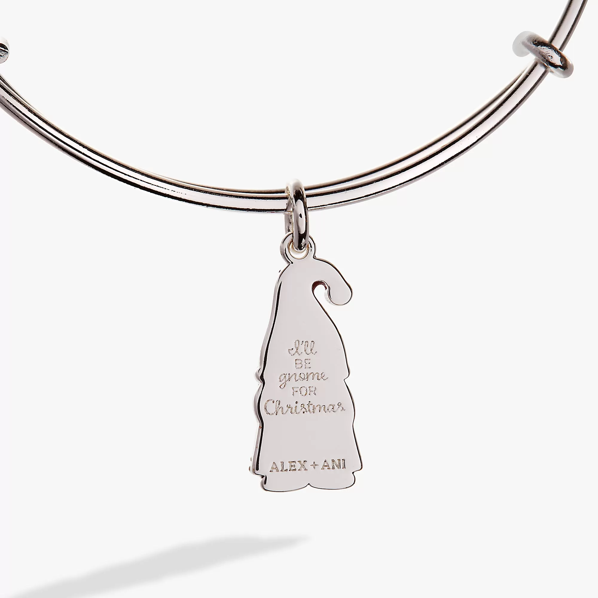 'Gnome for Christmas' Charm Bangle