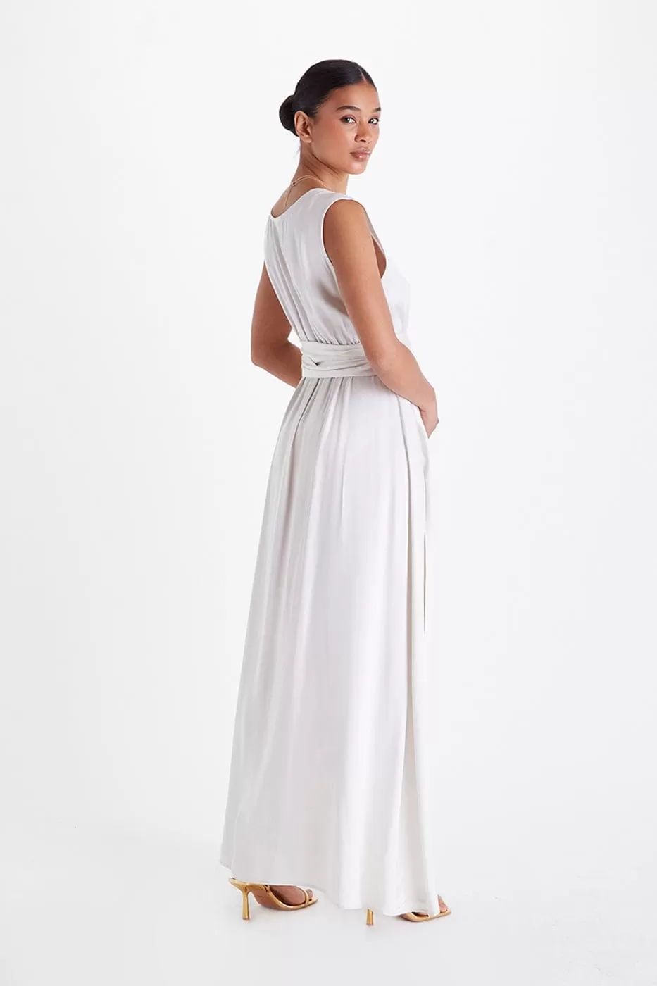 Grace TENCEL Modal Vegan Gown | Snow White