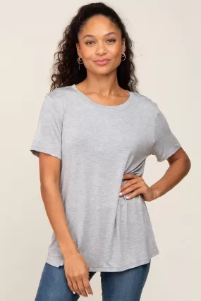 Grey Basic Tee