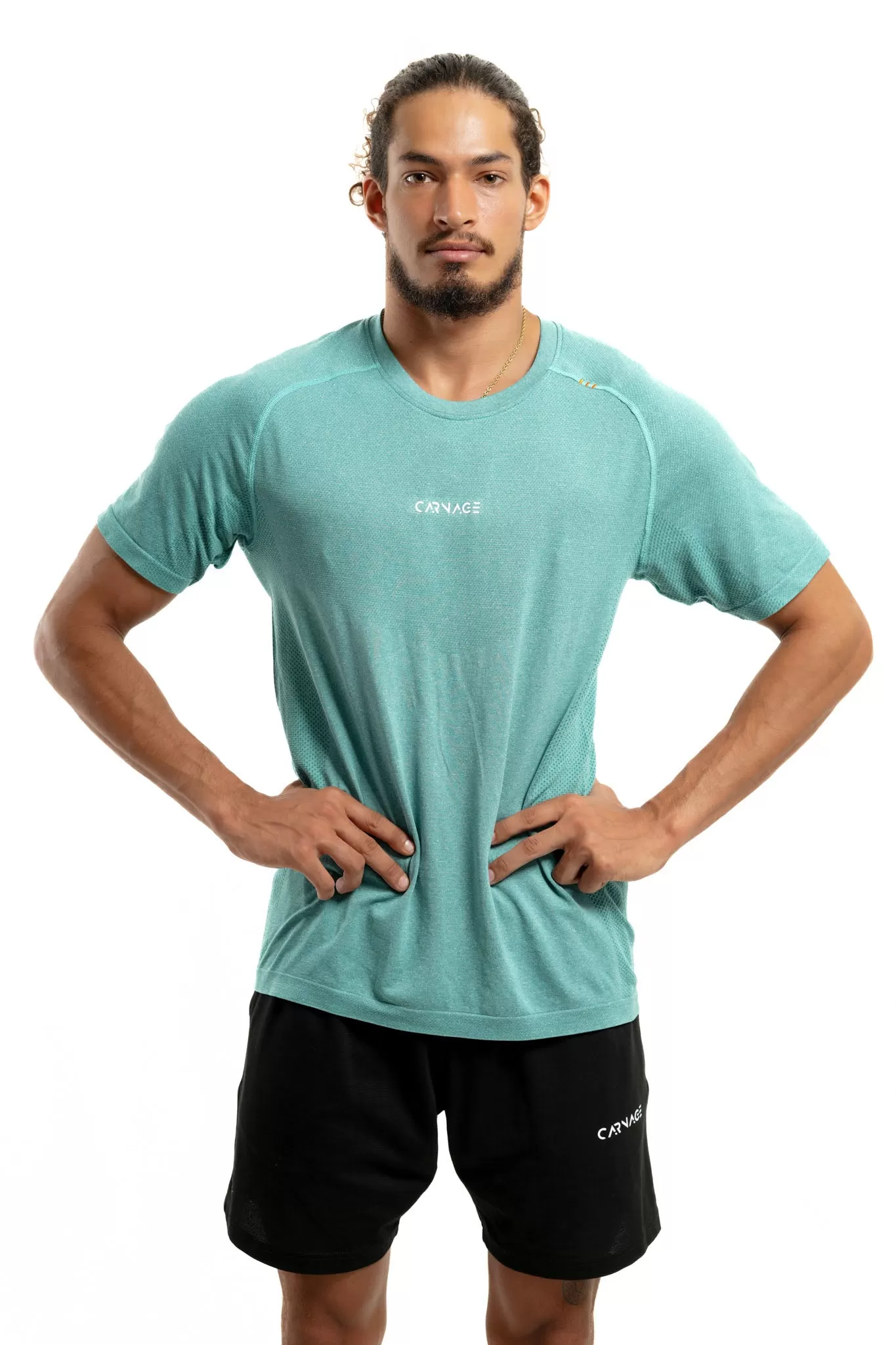 Heather Seamless Performance Tee