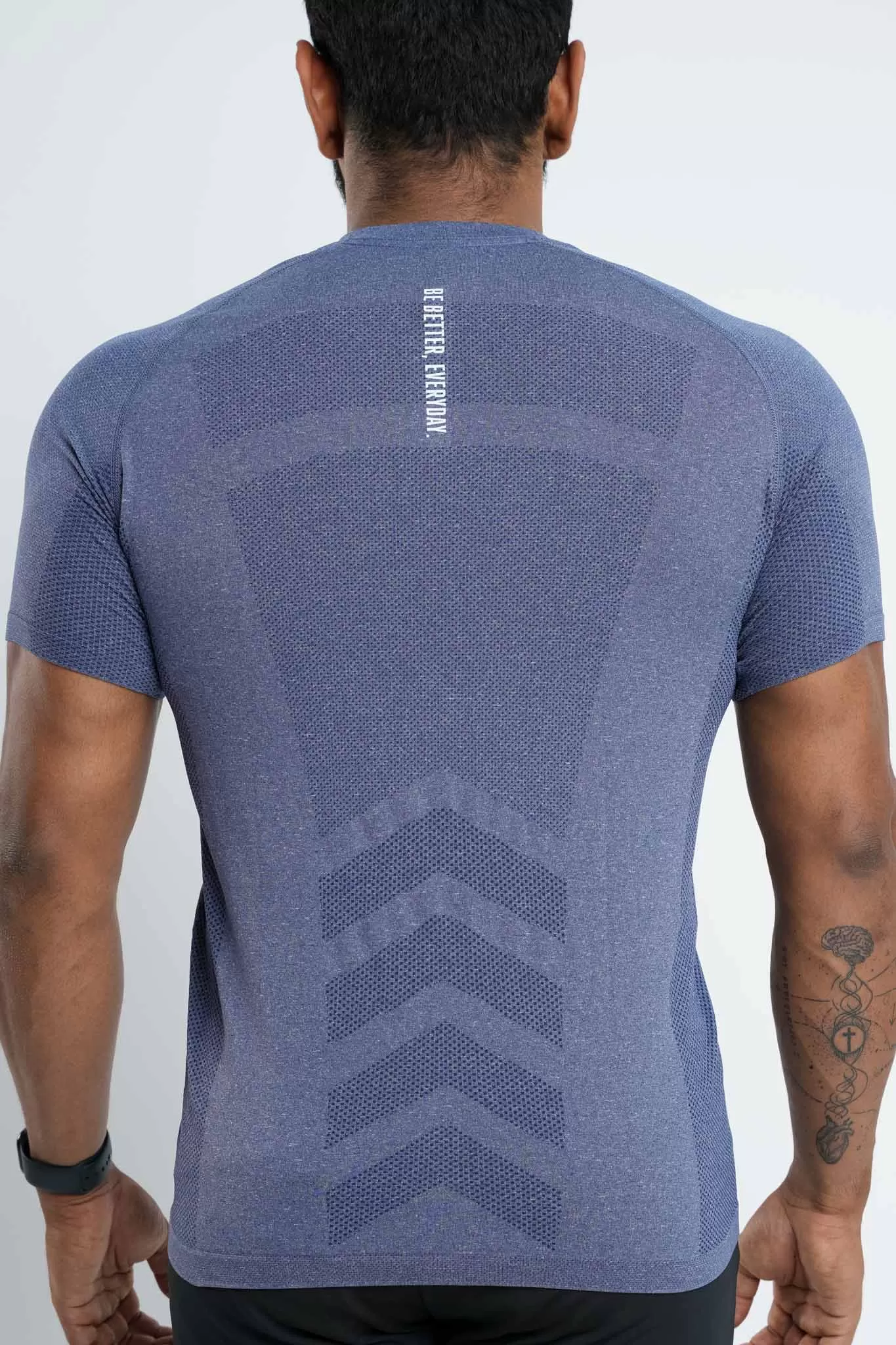 Heather Seamless Performance Tee