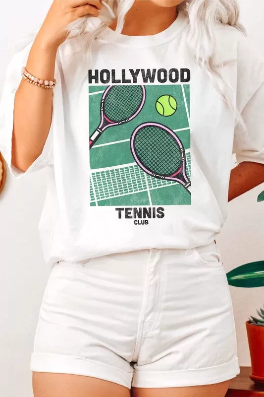 HOLLYWOOD TENNIS CLUB GRAPHIC TEE