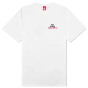 Ice Cubes S/S Tee - White