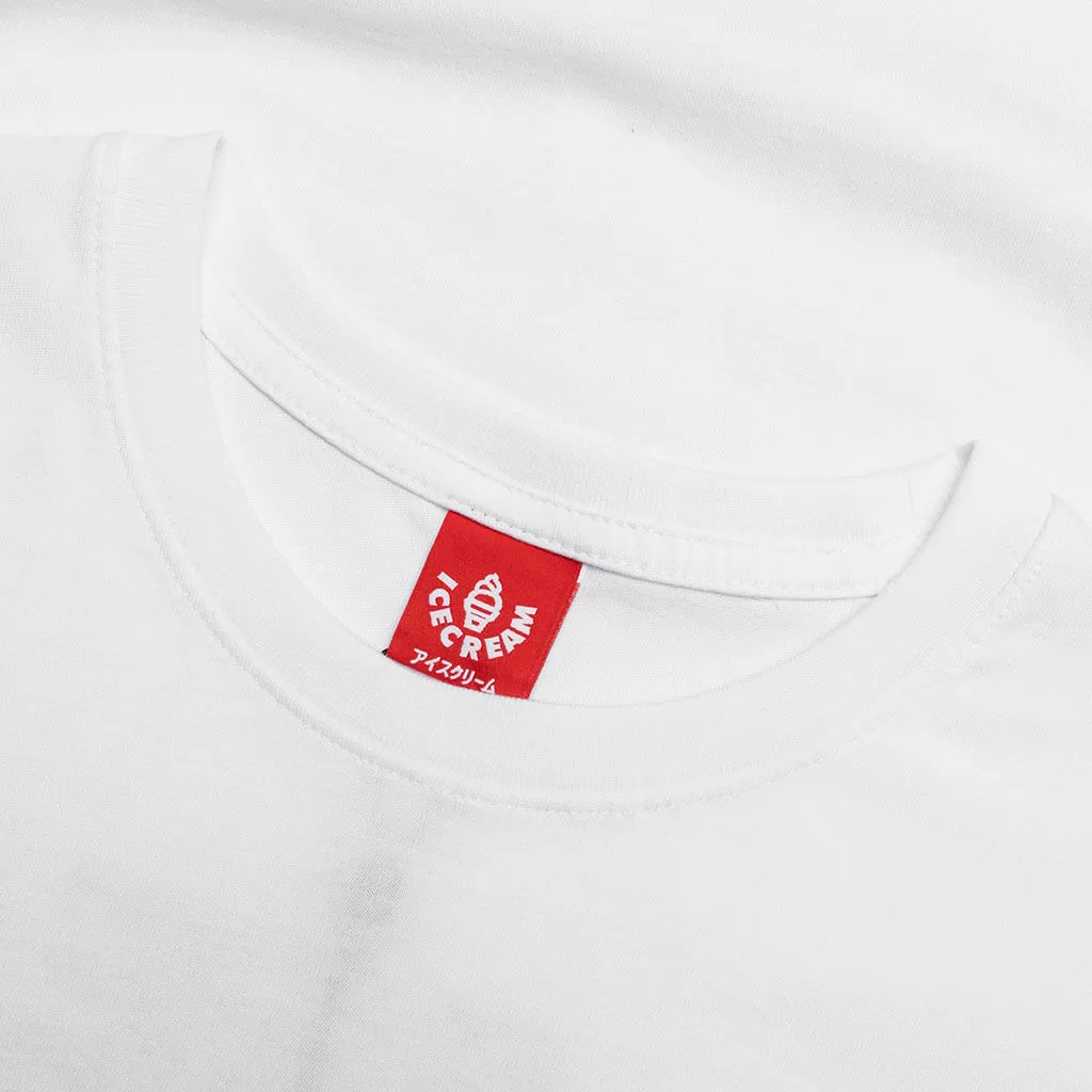 Ice Cubes S/S Tee - White