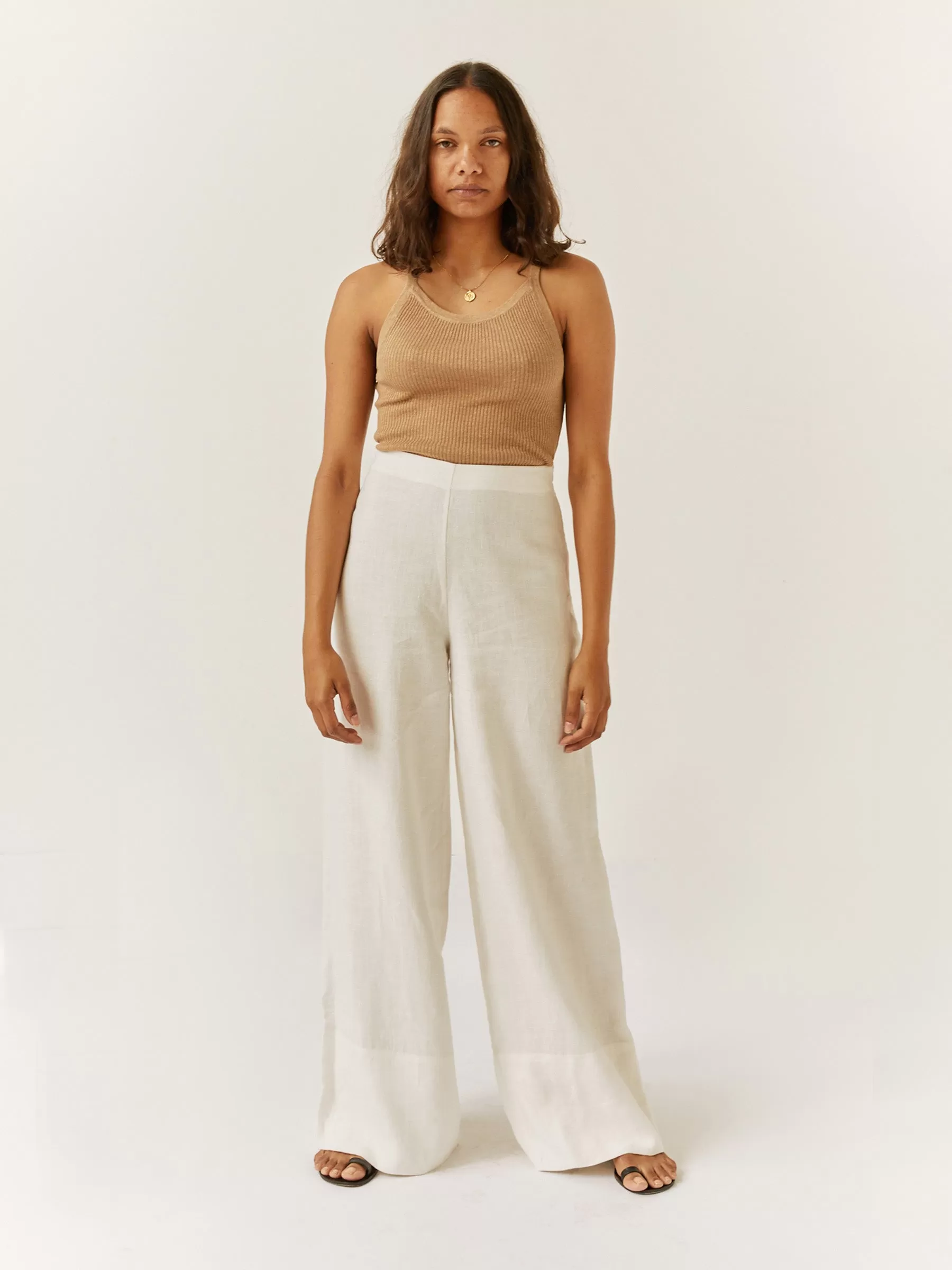 Iman Linen Tank