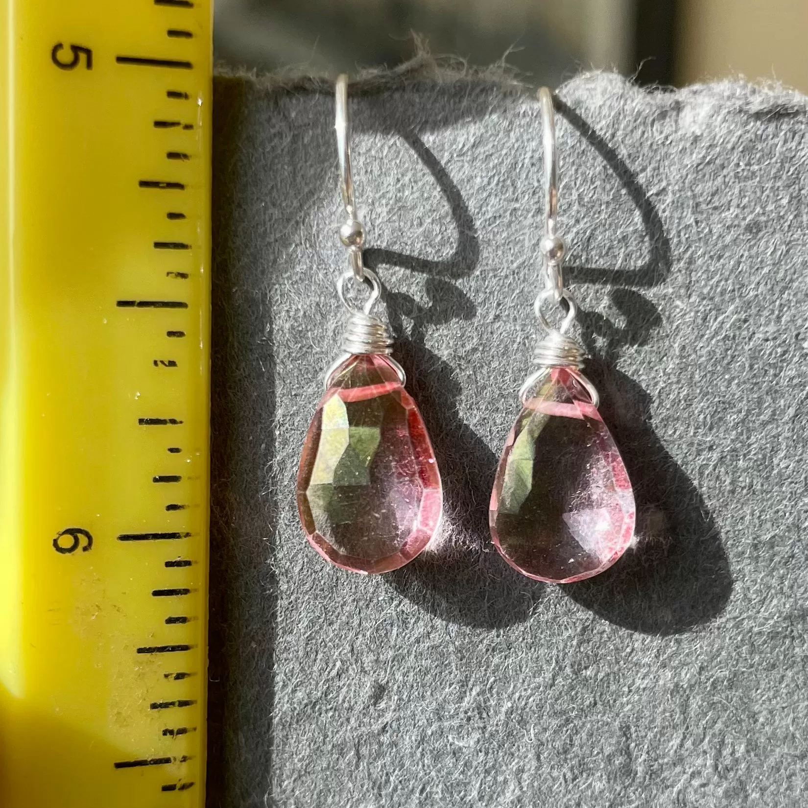 Just Perfect Mystic Pink Dangles