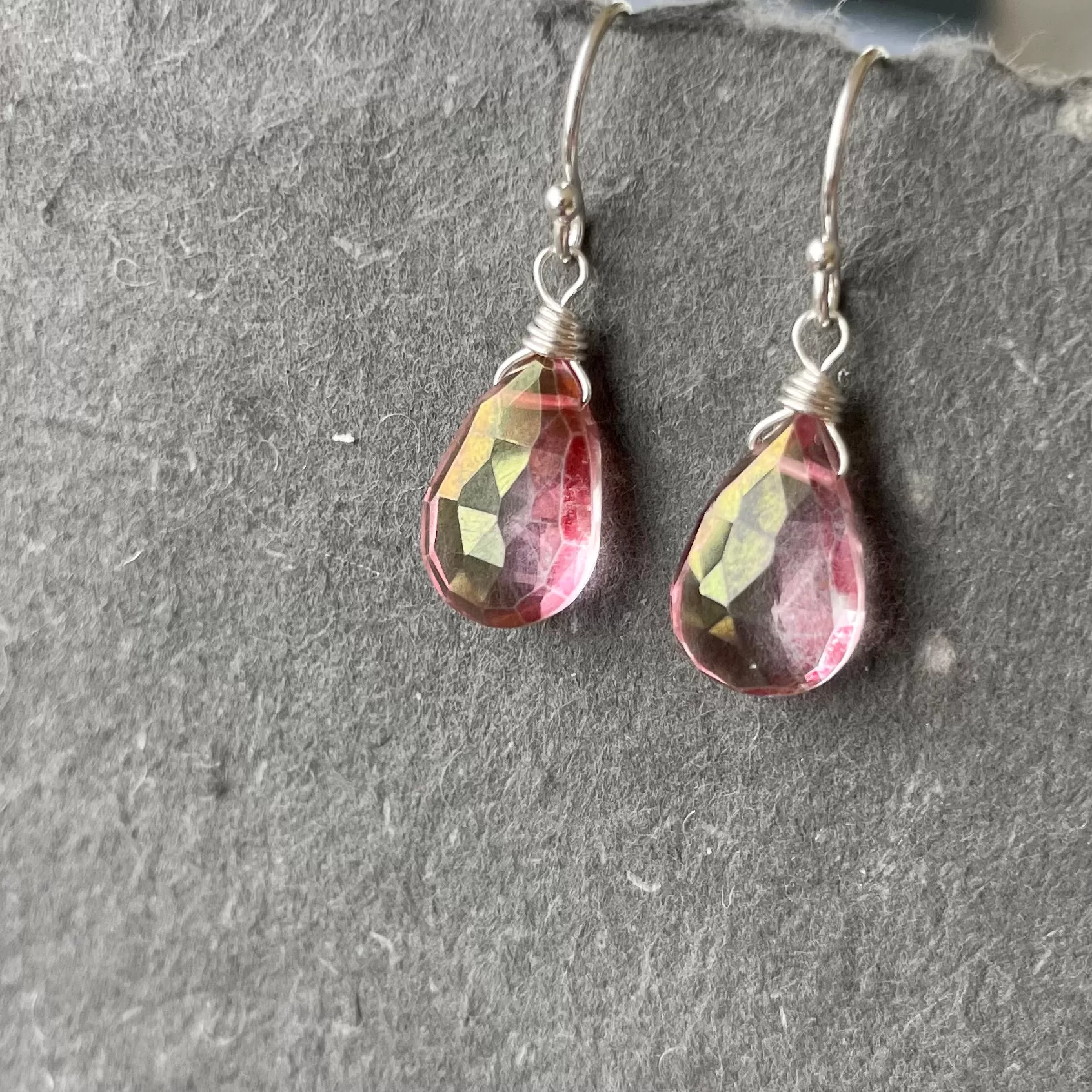 Just Perfect Mystic Pink Dangles