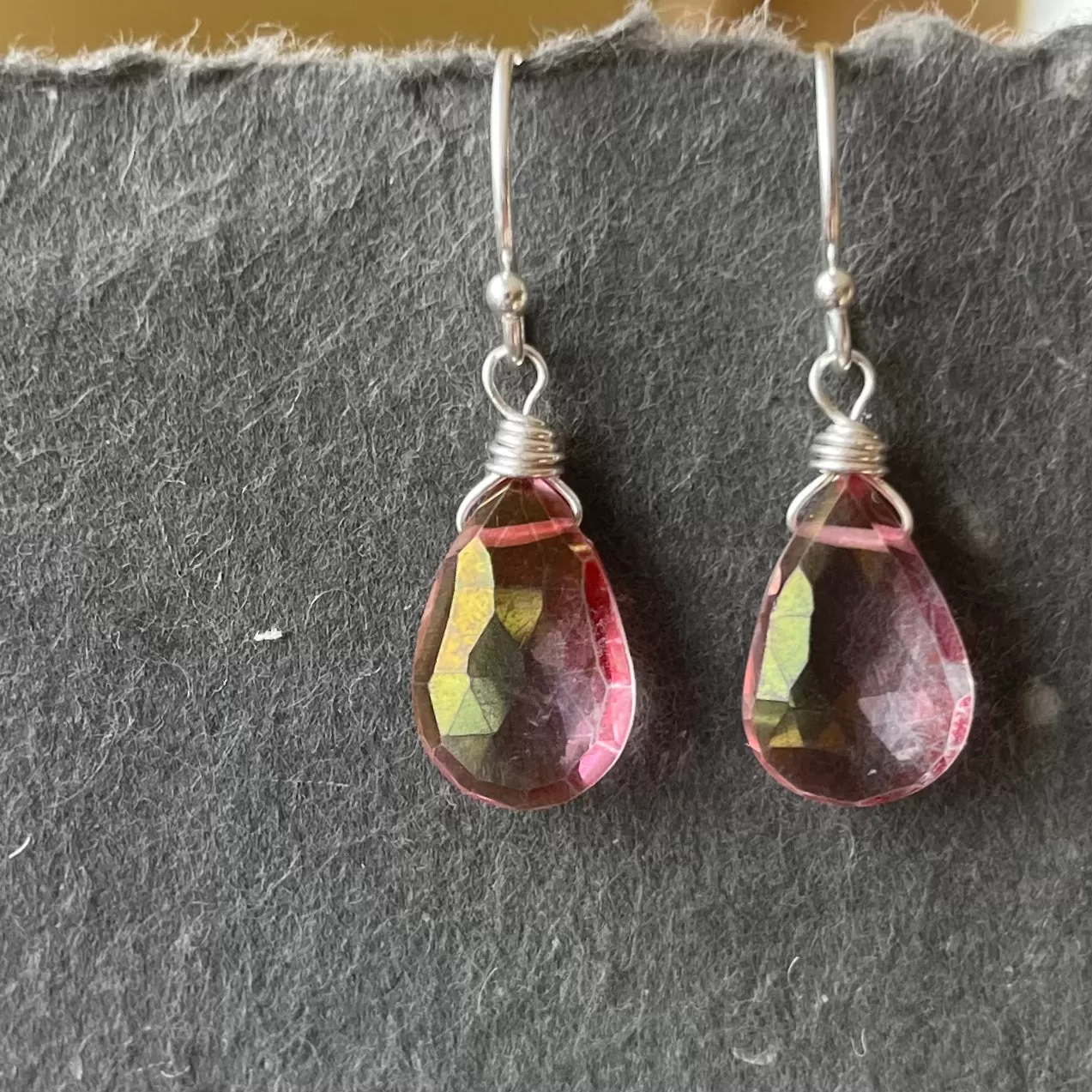 Just Perfect Mystic Pink Dangles