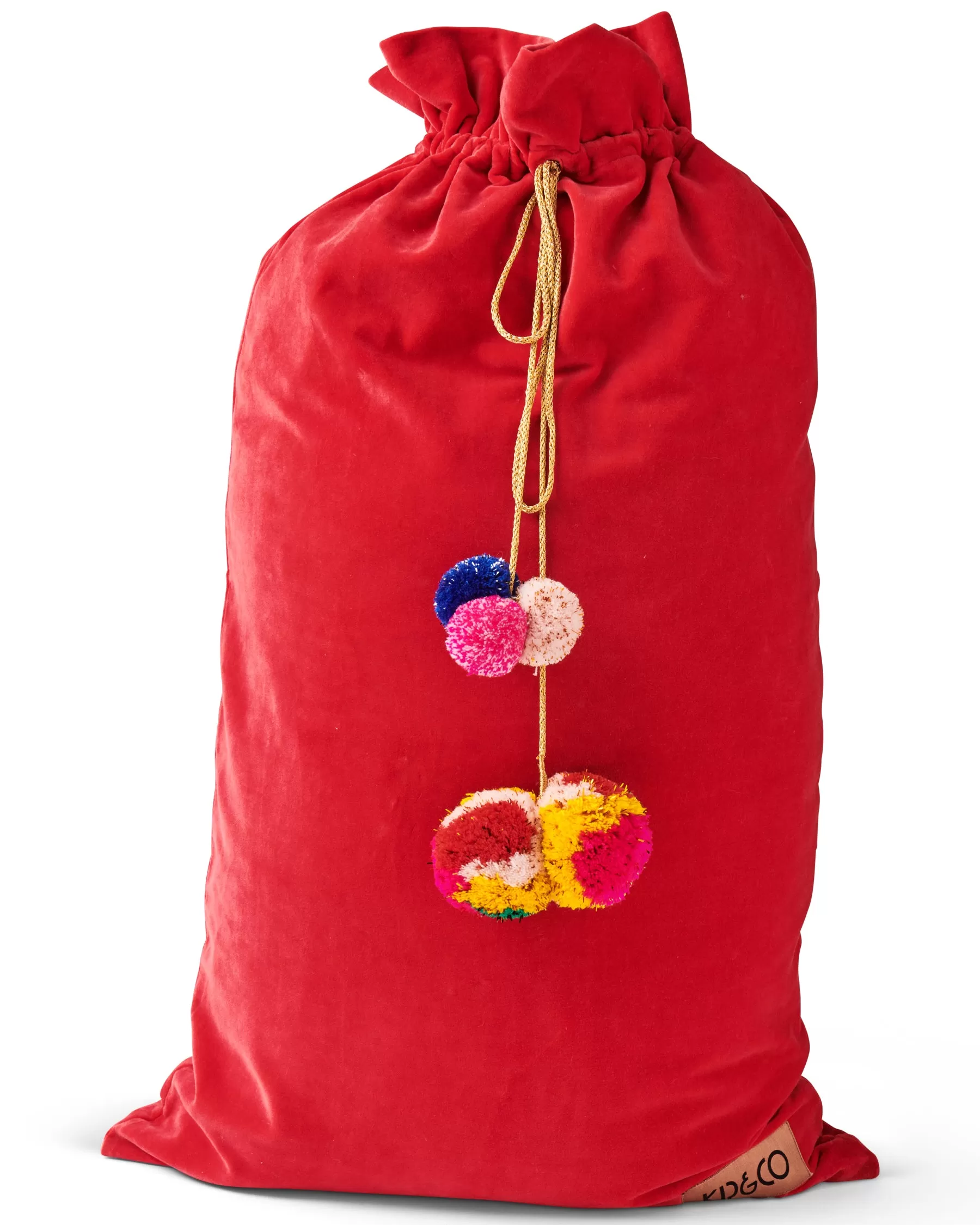 Kip & Co Red Velvet Santa Sack (One Size)