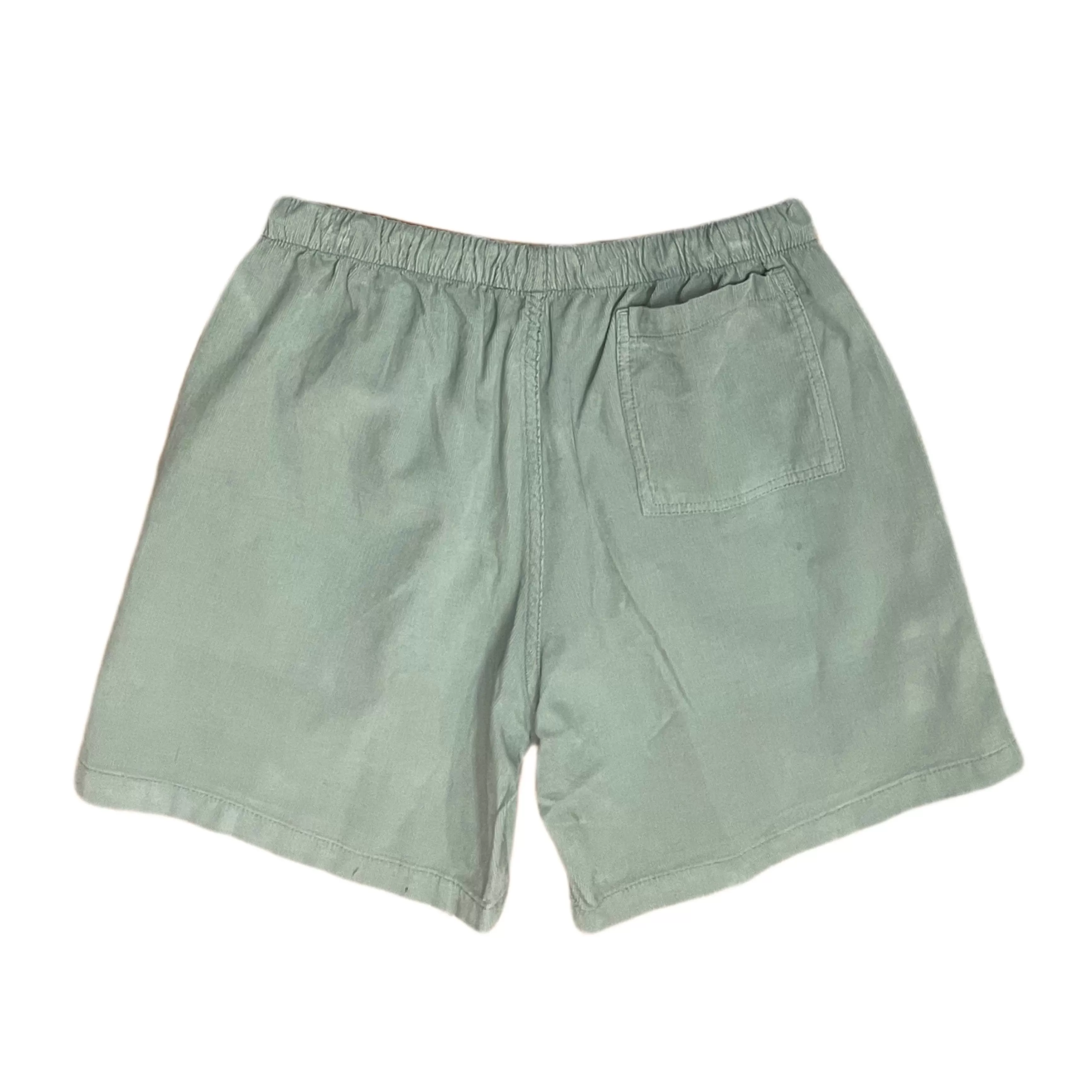 LA PAZ Formigal Beach Shorts in Green Bay Baby Cord