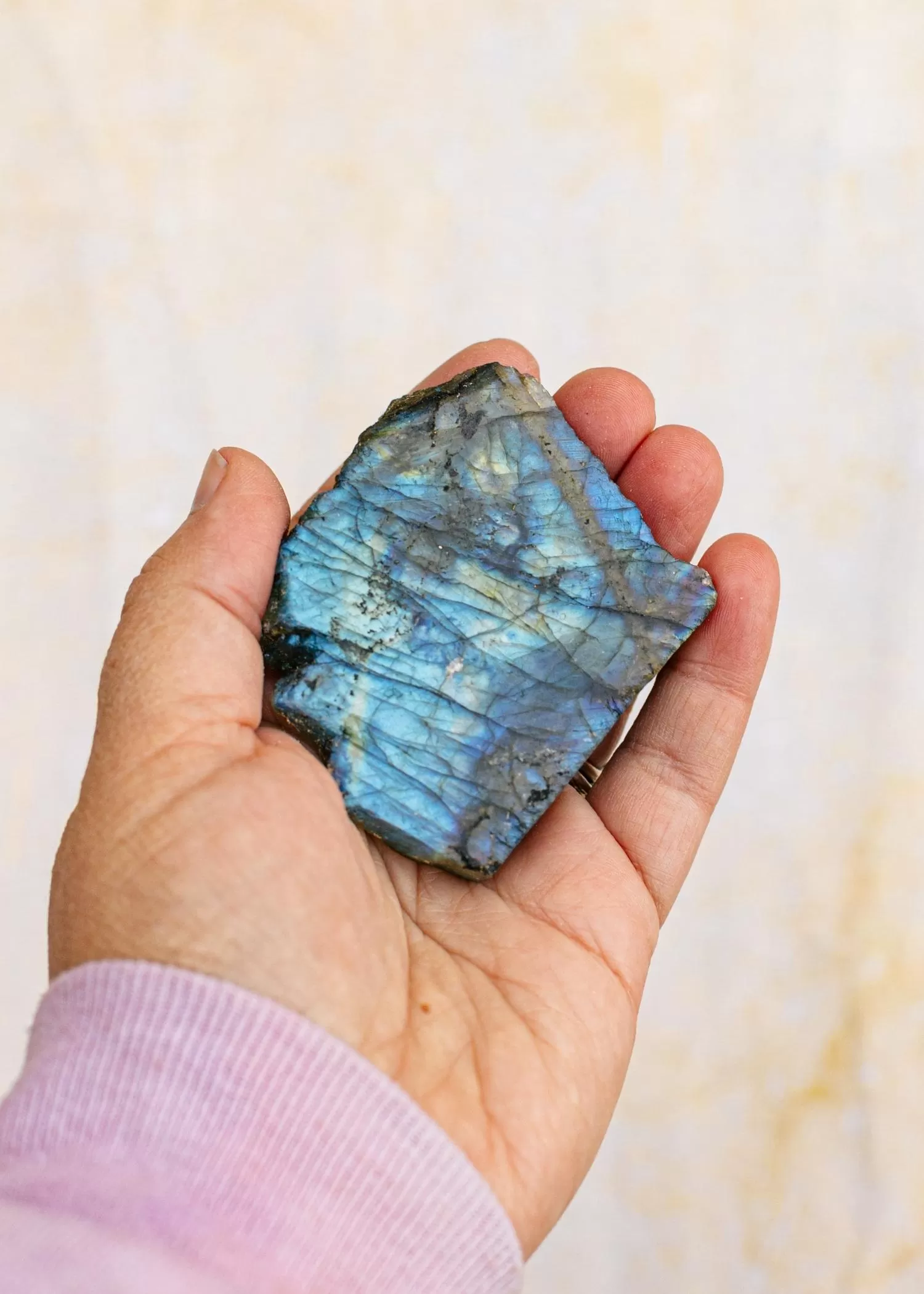 Labradorite Mini Slab for Transformation