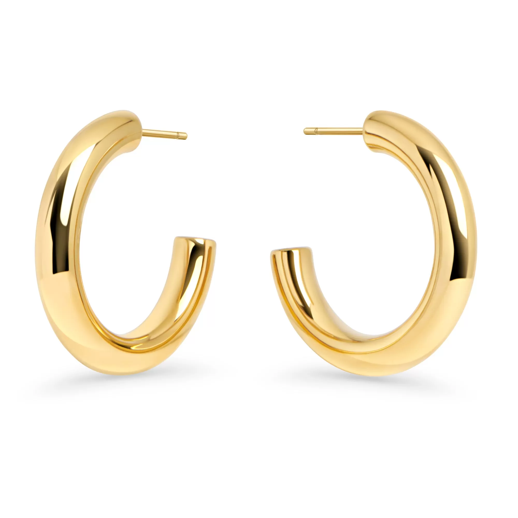 Lara Medium Hoop Earrings