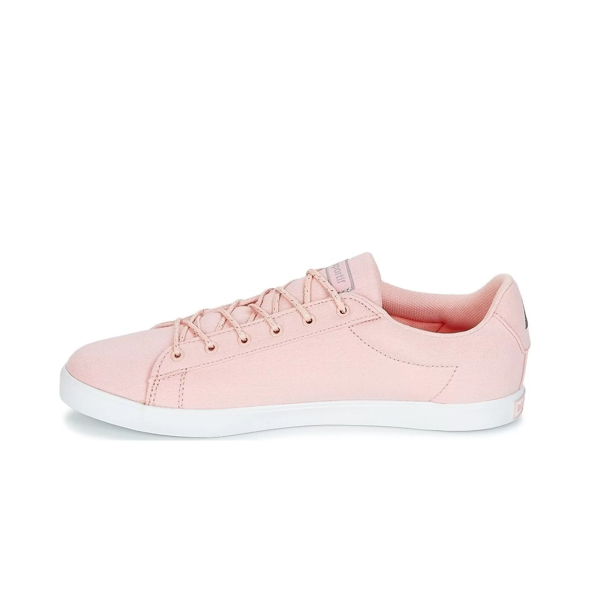 Le Coq Sportif Agate LO CVS Metallic Womens Pink Plimsolls