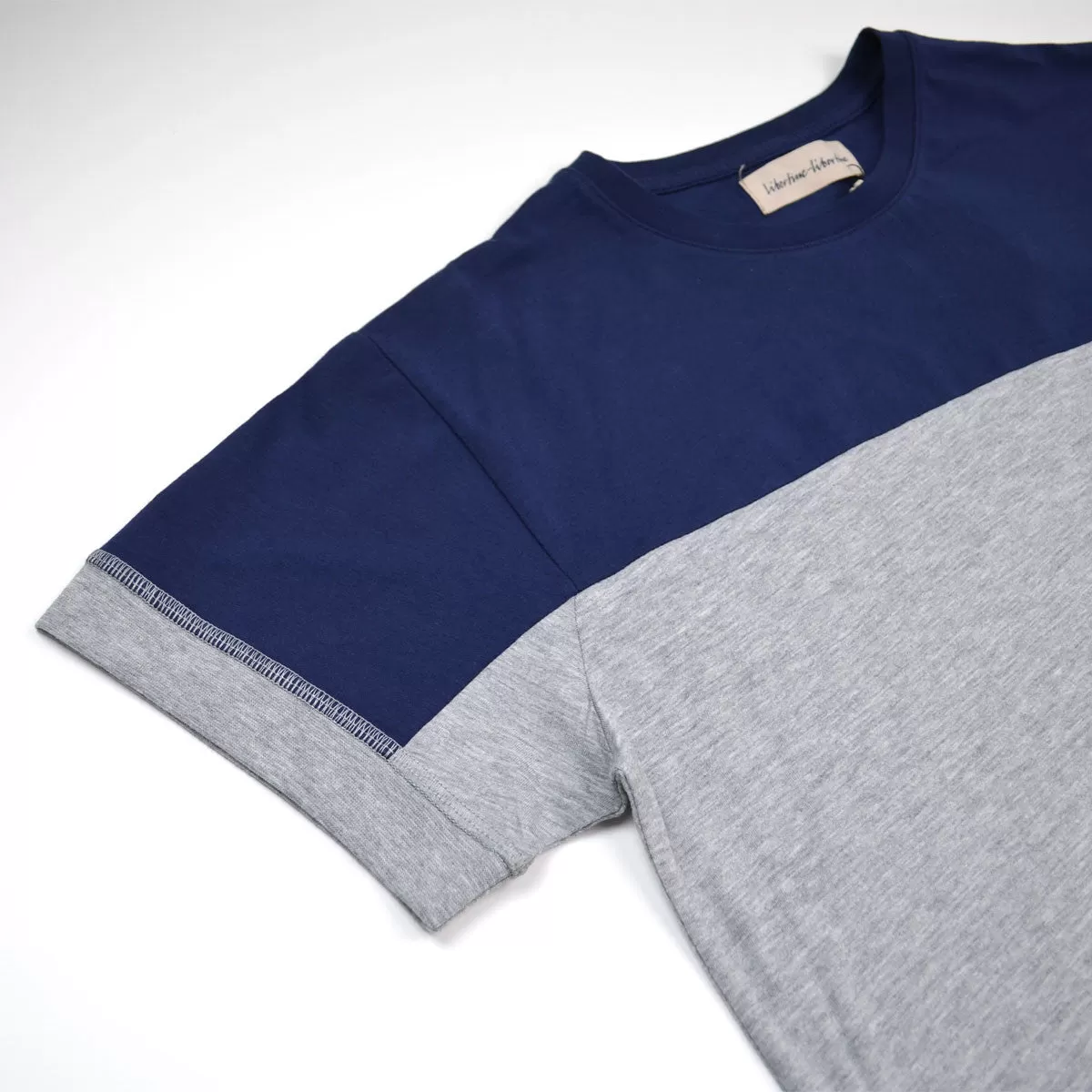 Libertine-Libertine - Brake T-shirt Complex - Peacoat (Navy) / Grey