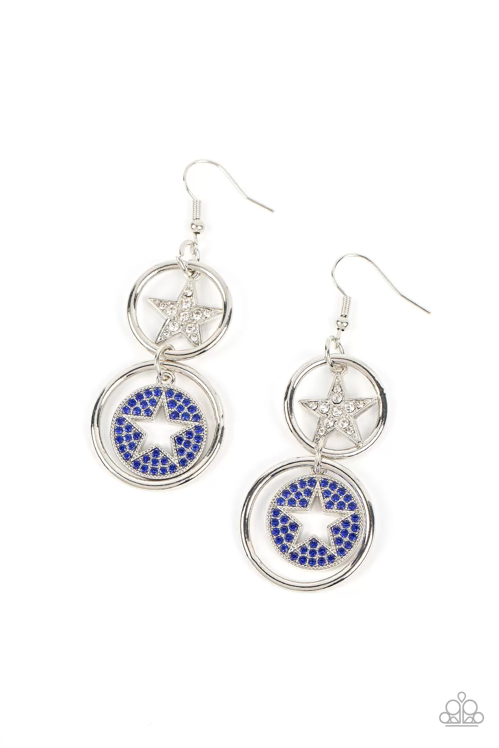 Liberty and SPARKLE for All - Blue Earring