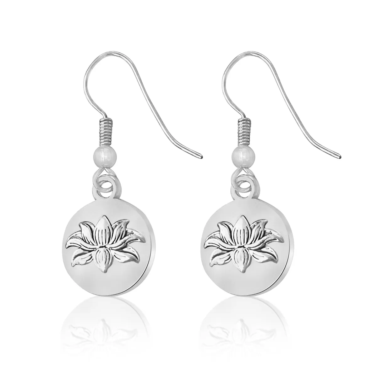 Lotus Flower Earrings for Self-Regeneration