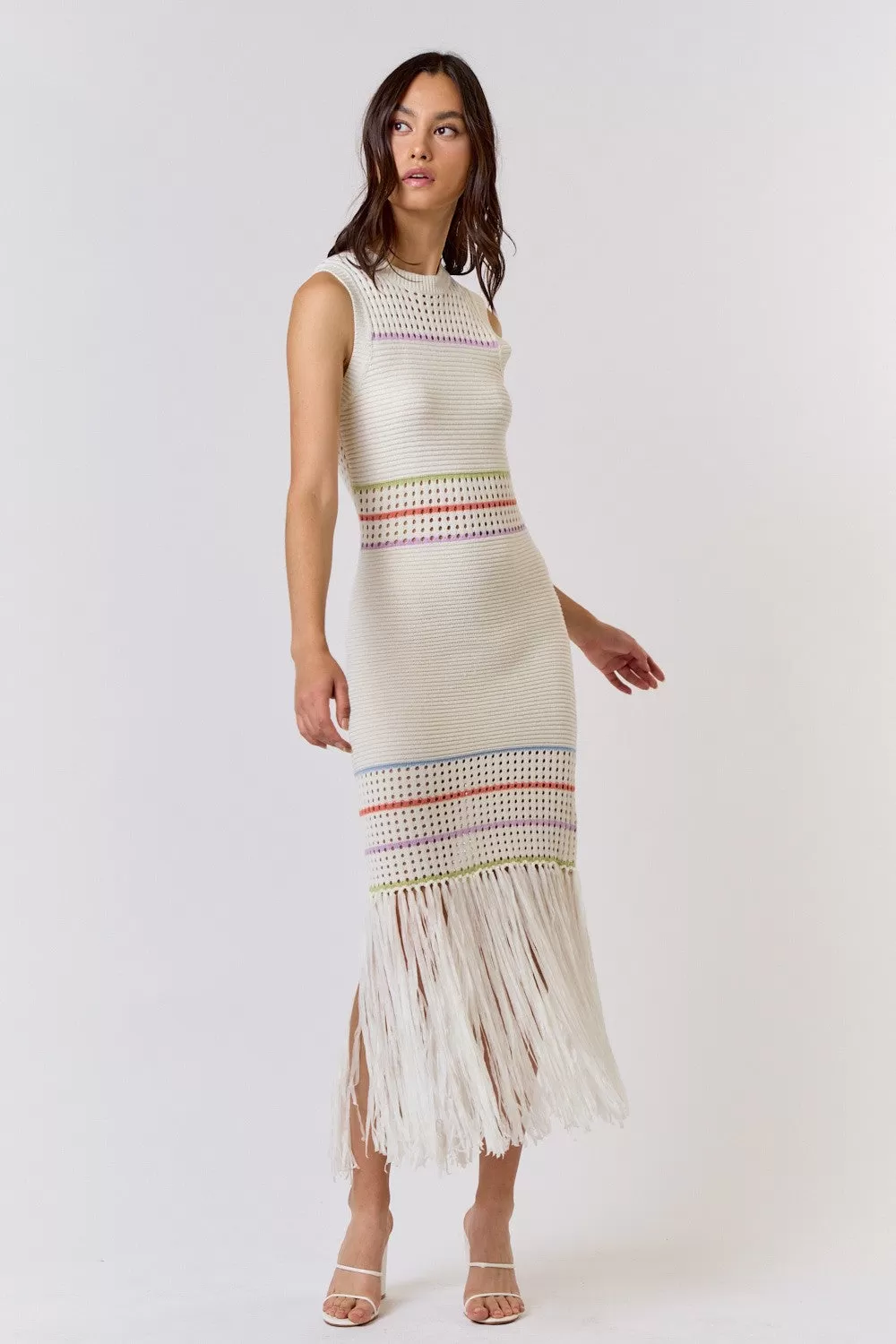 Maia Fringe Dress