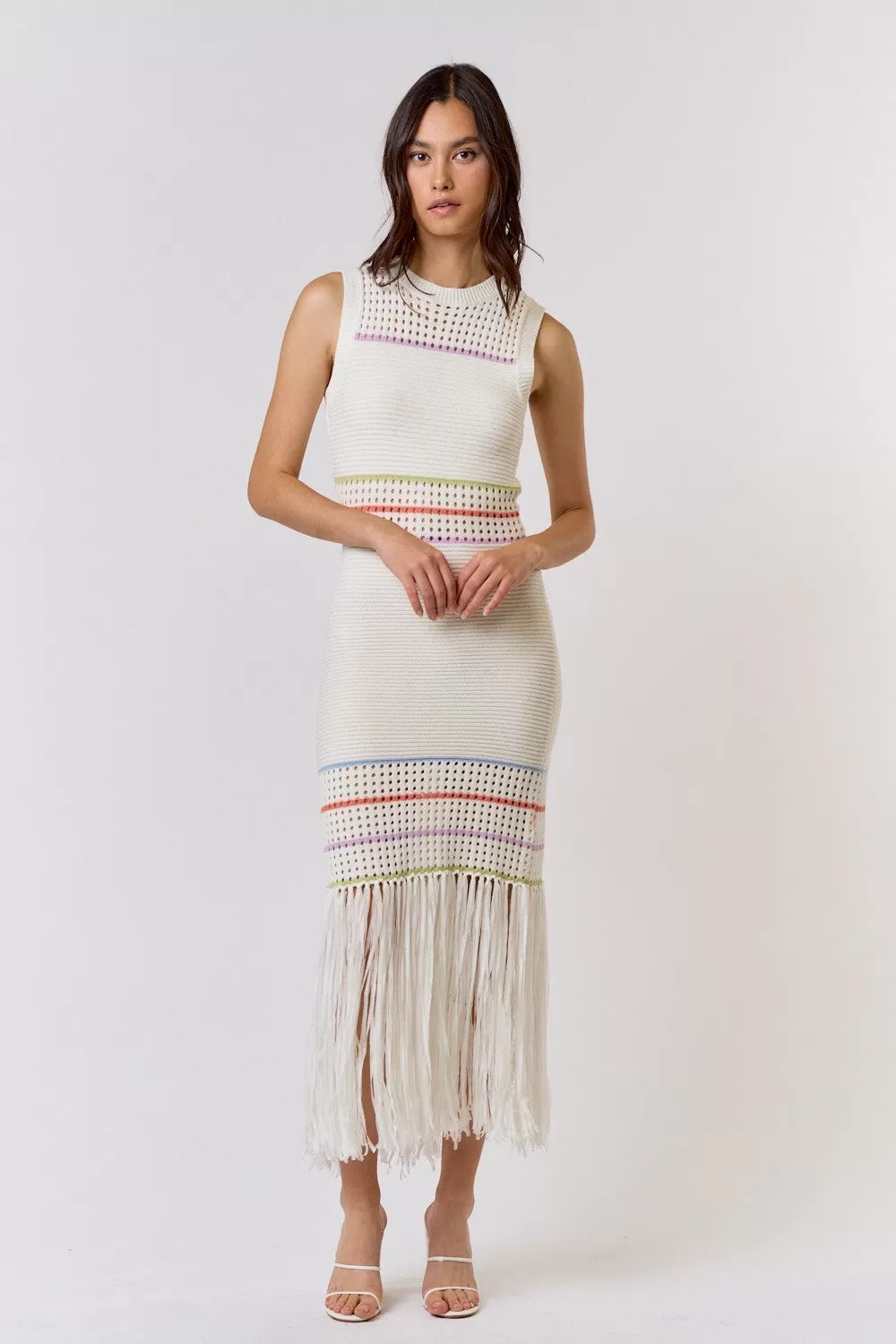 Maia Fringe Dress