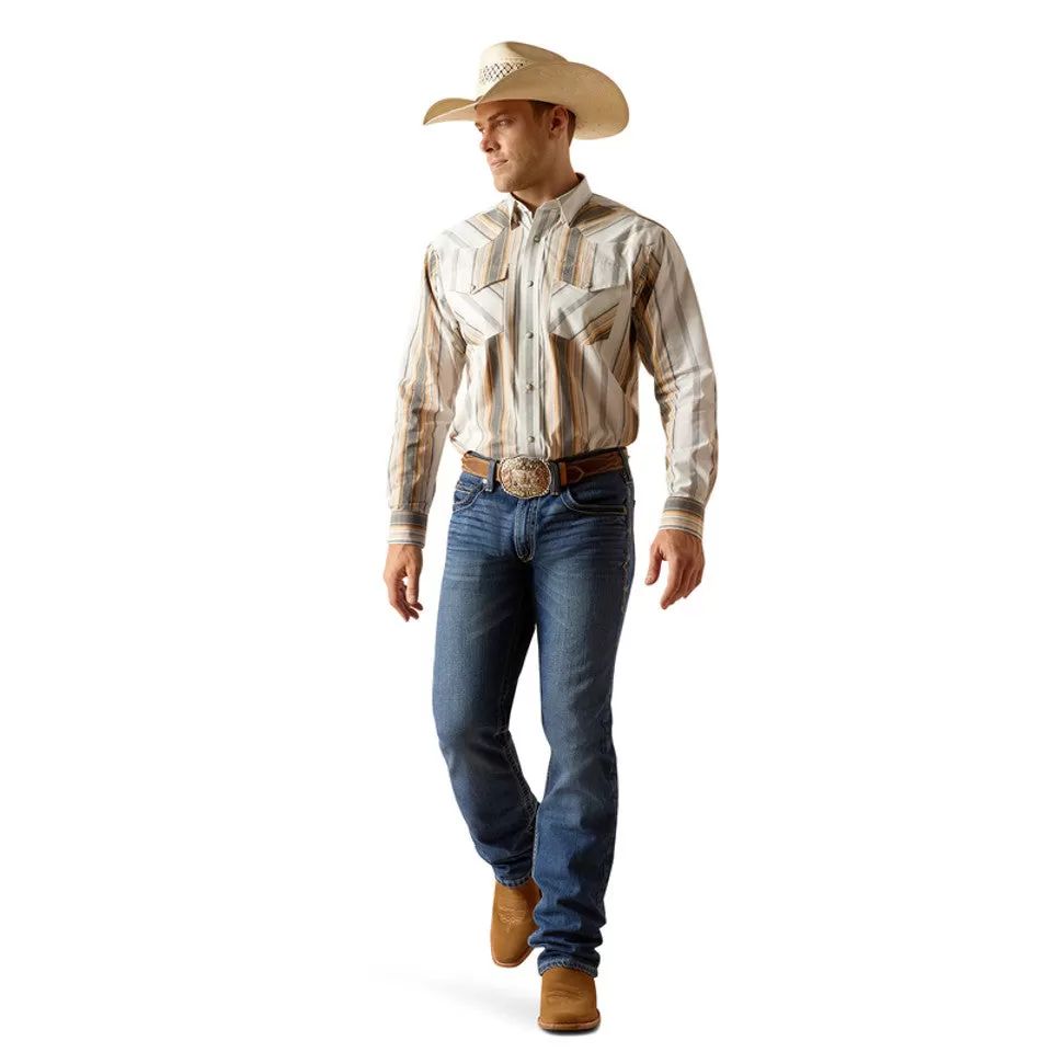 Men's Ariat PRO EVAN SNAP TAN