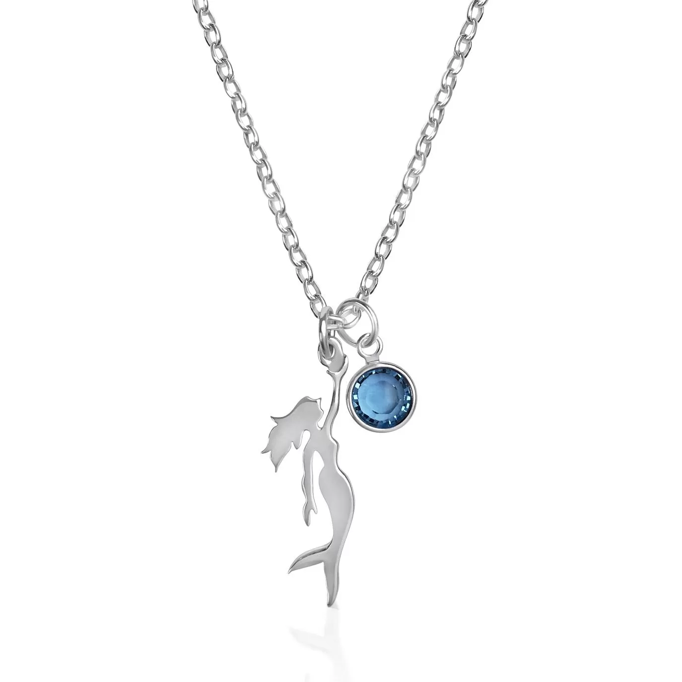 Mermaid Necklace - Silver