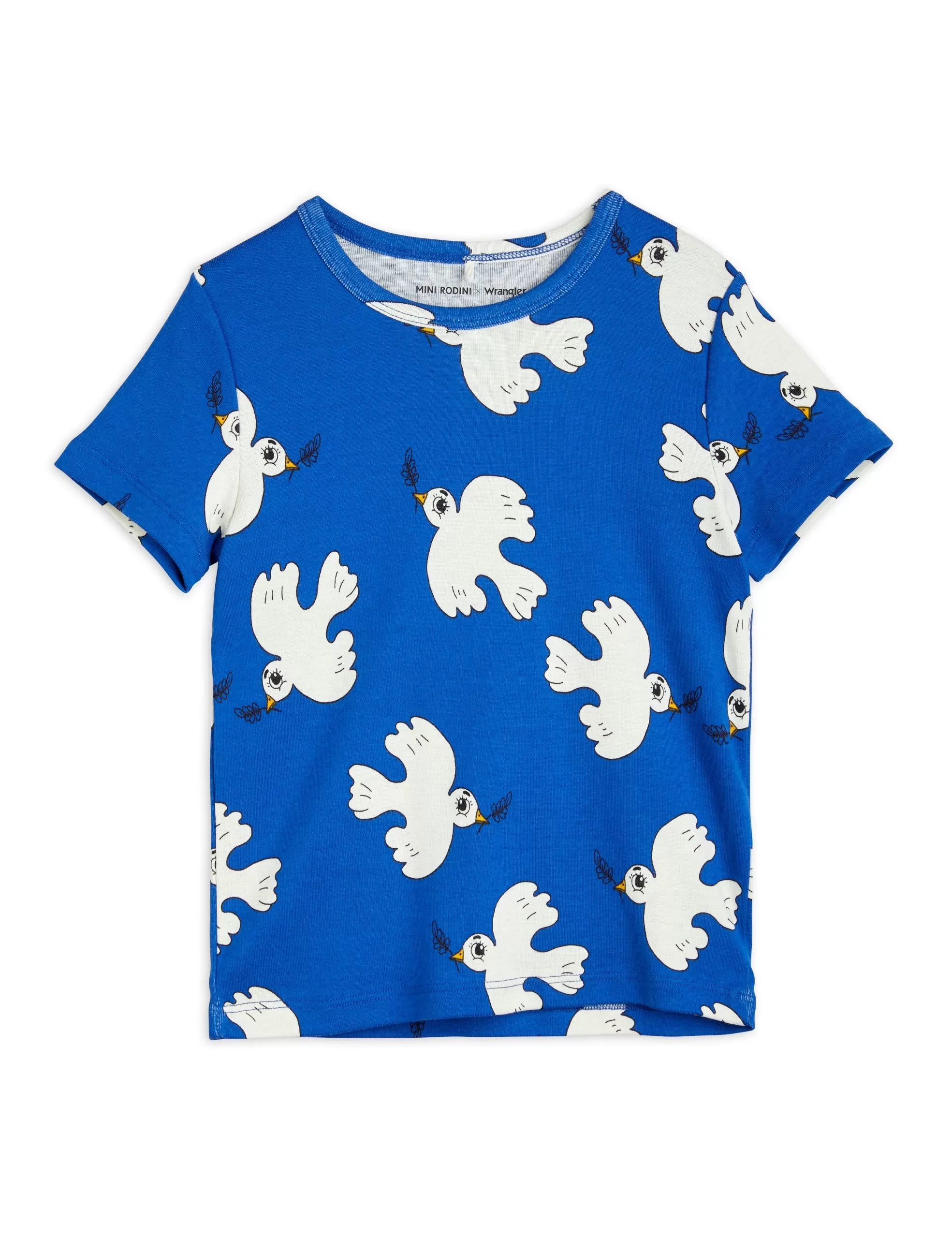 Mini Rodini X Wrangler | Peace dove aop ss tee