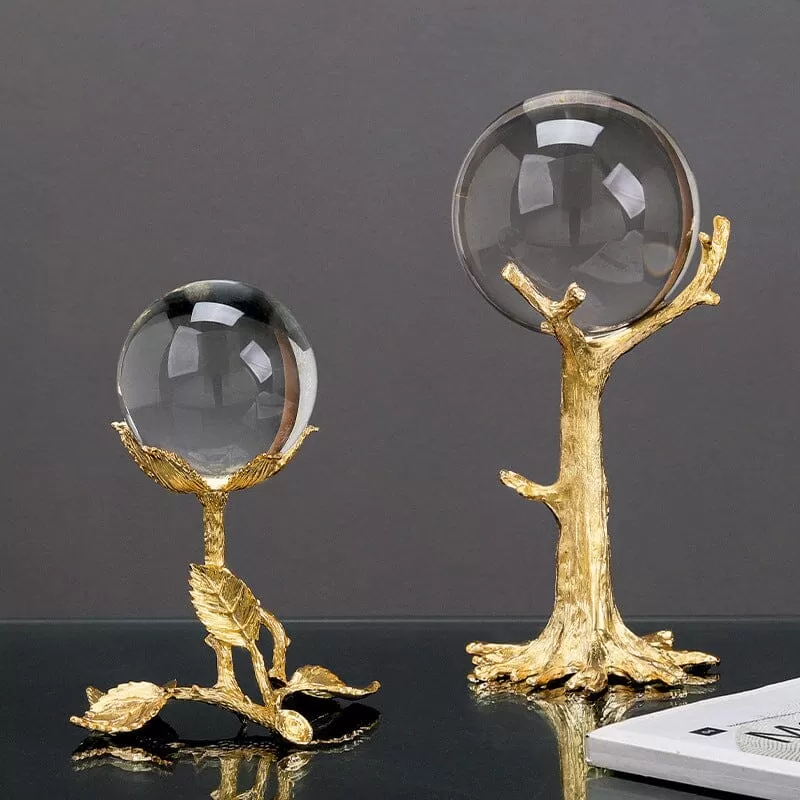 Modern Metal Crystal Ball Crafts