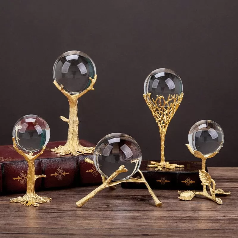 Modern Metal Crystal Ball Crafts