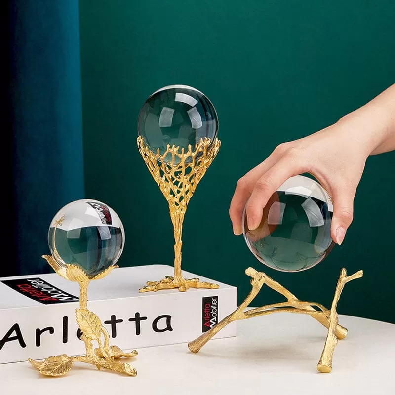 Modern Metal Crystal Ball Crafts