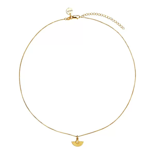 Najo Gold Fan Necklace