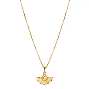 Najo Gold Fan Necklace