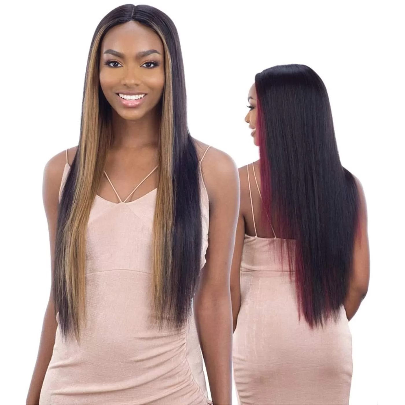 NATURAL 703 |  Naked Human Hair Lace Part Wig