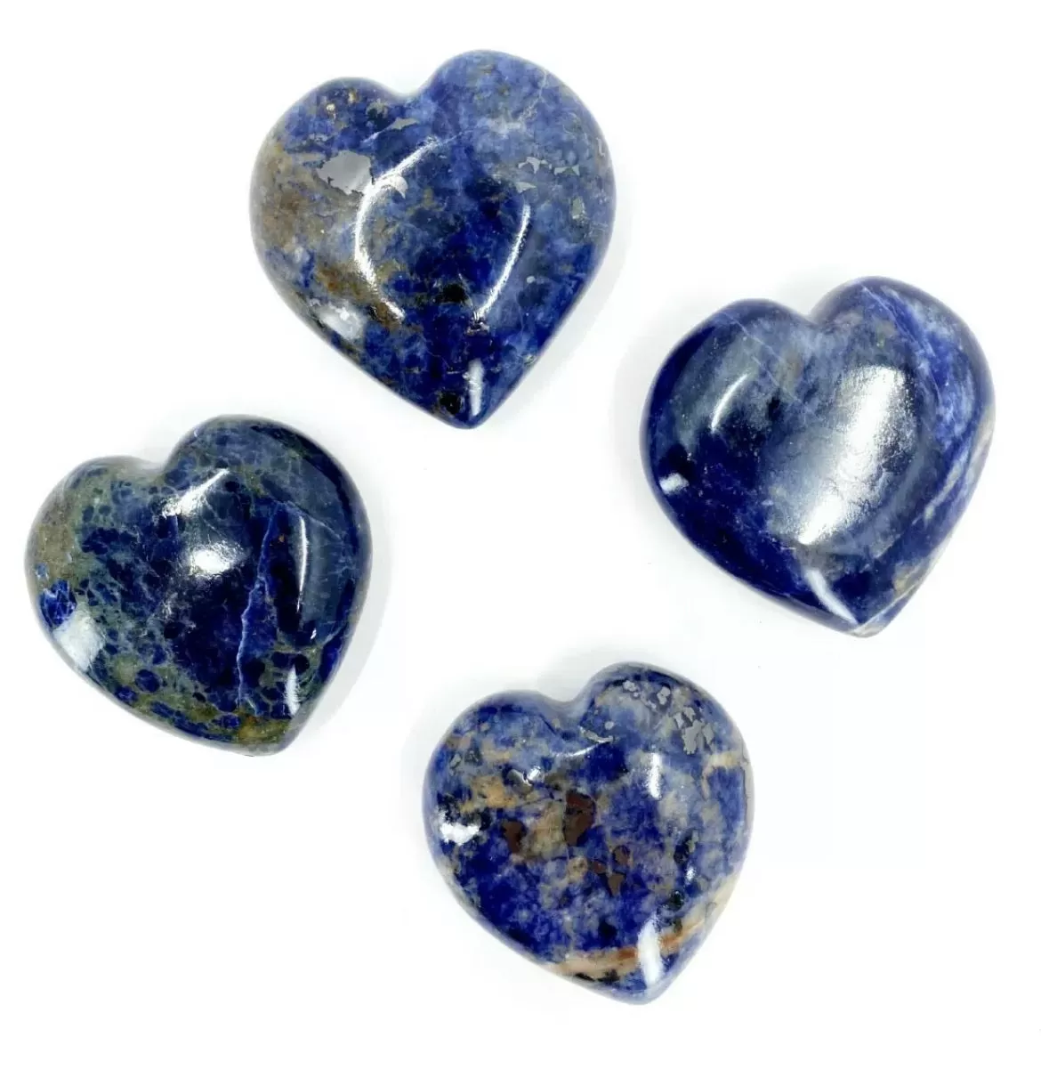 Natural Sodalite Heart