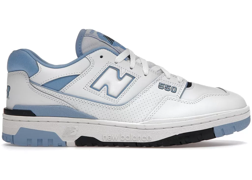 New Balance 550 UNC White "University Blue"