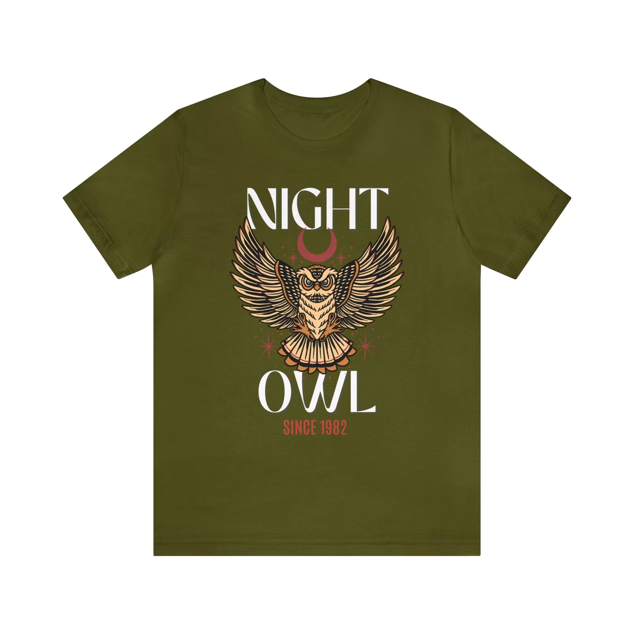 Night Owl Tattoo T-shirt / Traditional Tattoo Tee Shirt / Punk Rock Clothing Tshirt Rockabilly Psychobilly Freak Goth