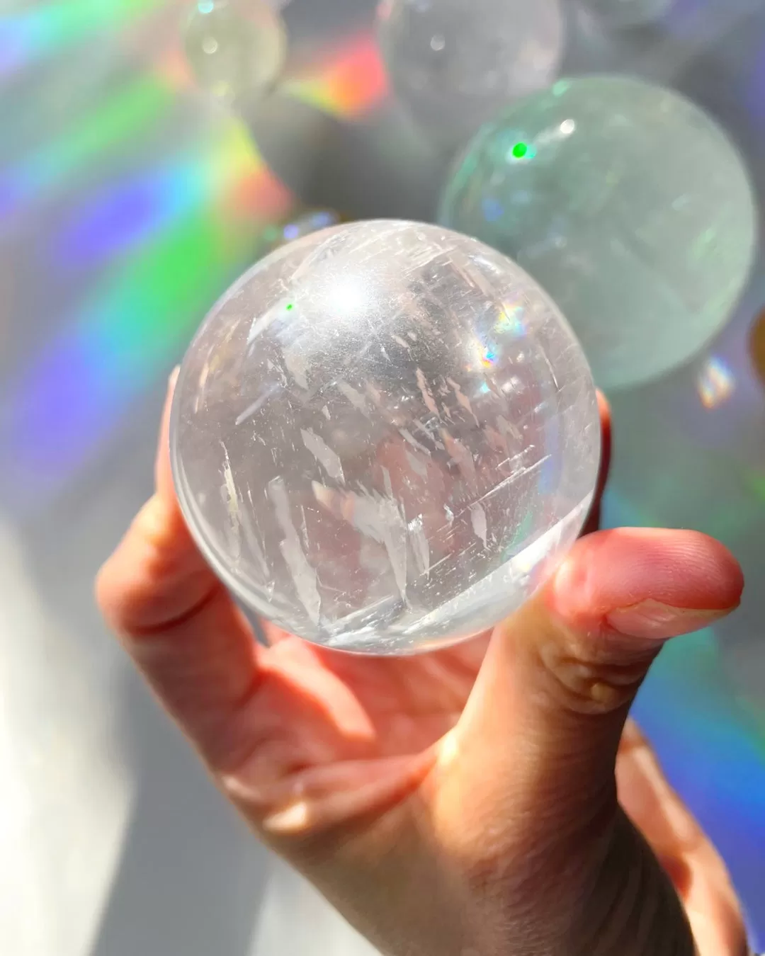 Optic Calcite Sphere AA