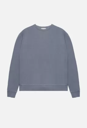 Oversized Crewneck Pullover / Navy