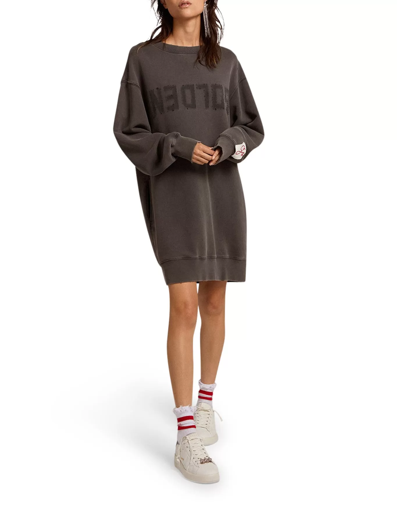 OVERSIZED DRESS SWEATSHIRT