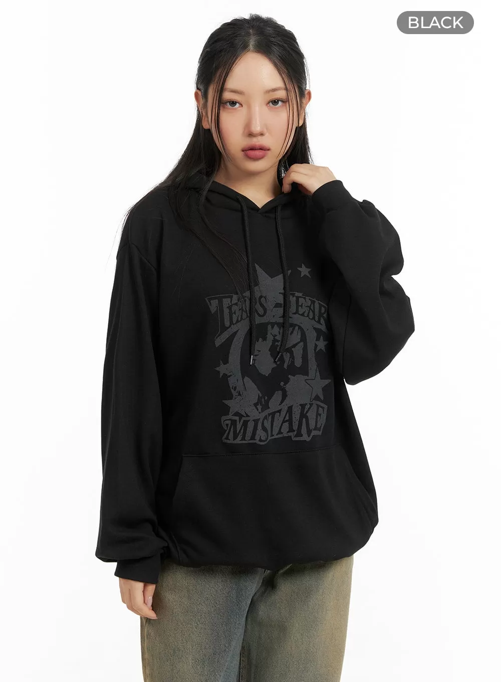 Oversized Graphic Hoodie CM419