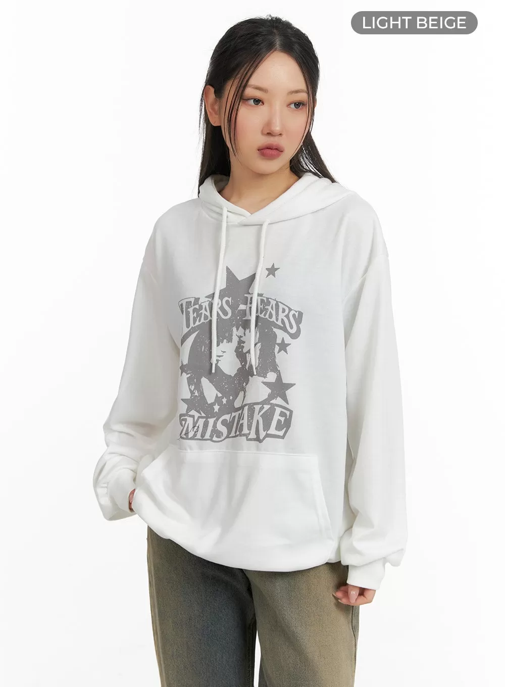 Oversized Graphic Hoodie CM419