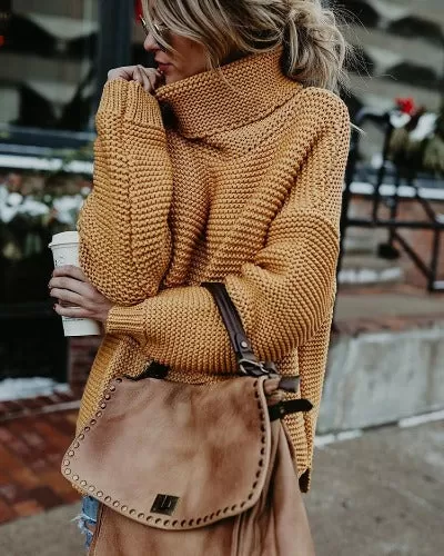 Oversized Turtle neck sweater