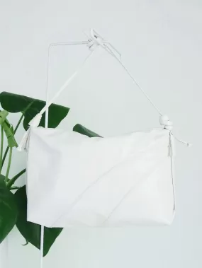 Oversized White CB Purse