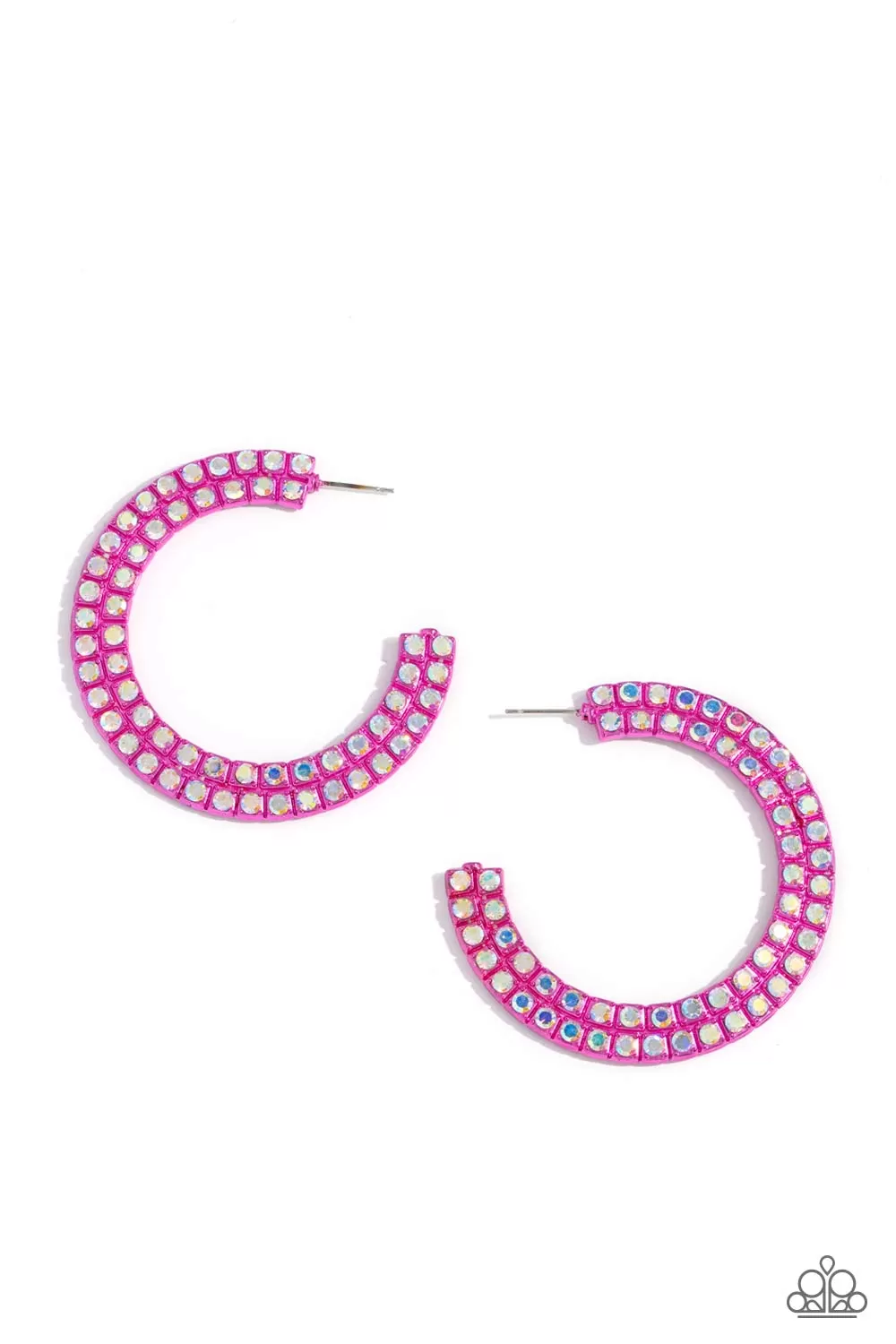 Paparazzi Flawless Fashion Pink Post Earrings