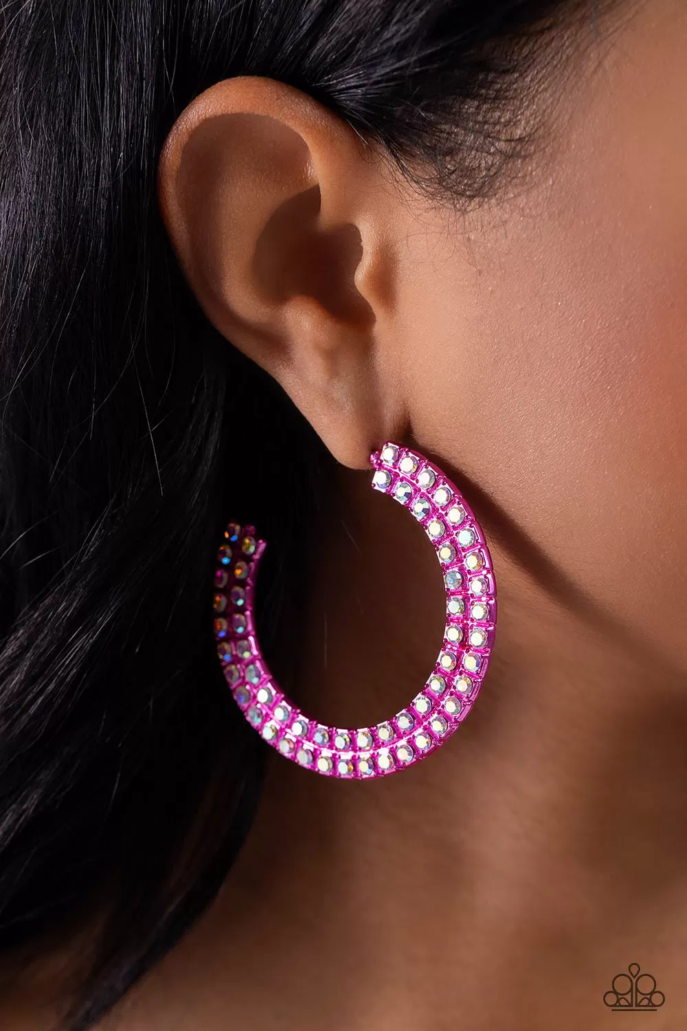 Paparazzi Flawless Fashion Pink Post Earrings