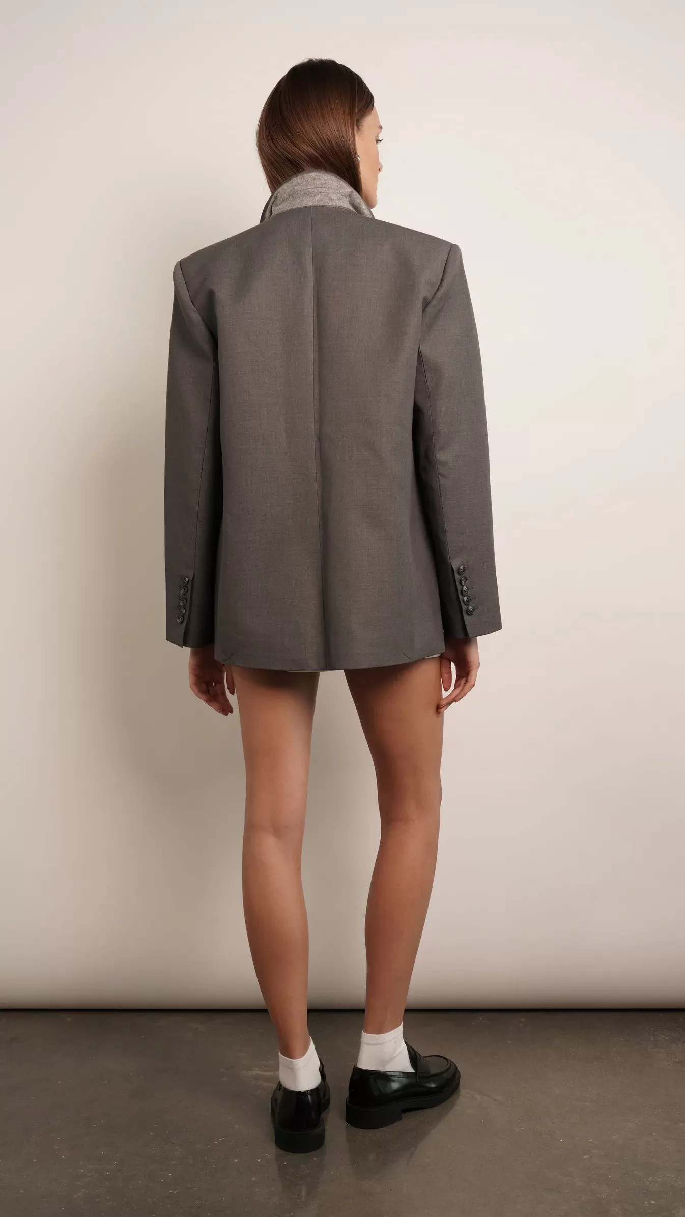 Parentezi - Oversized Blazer - Grey