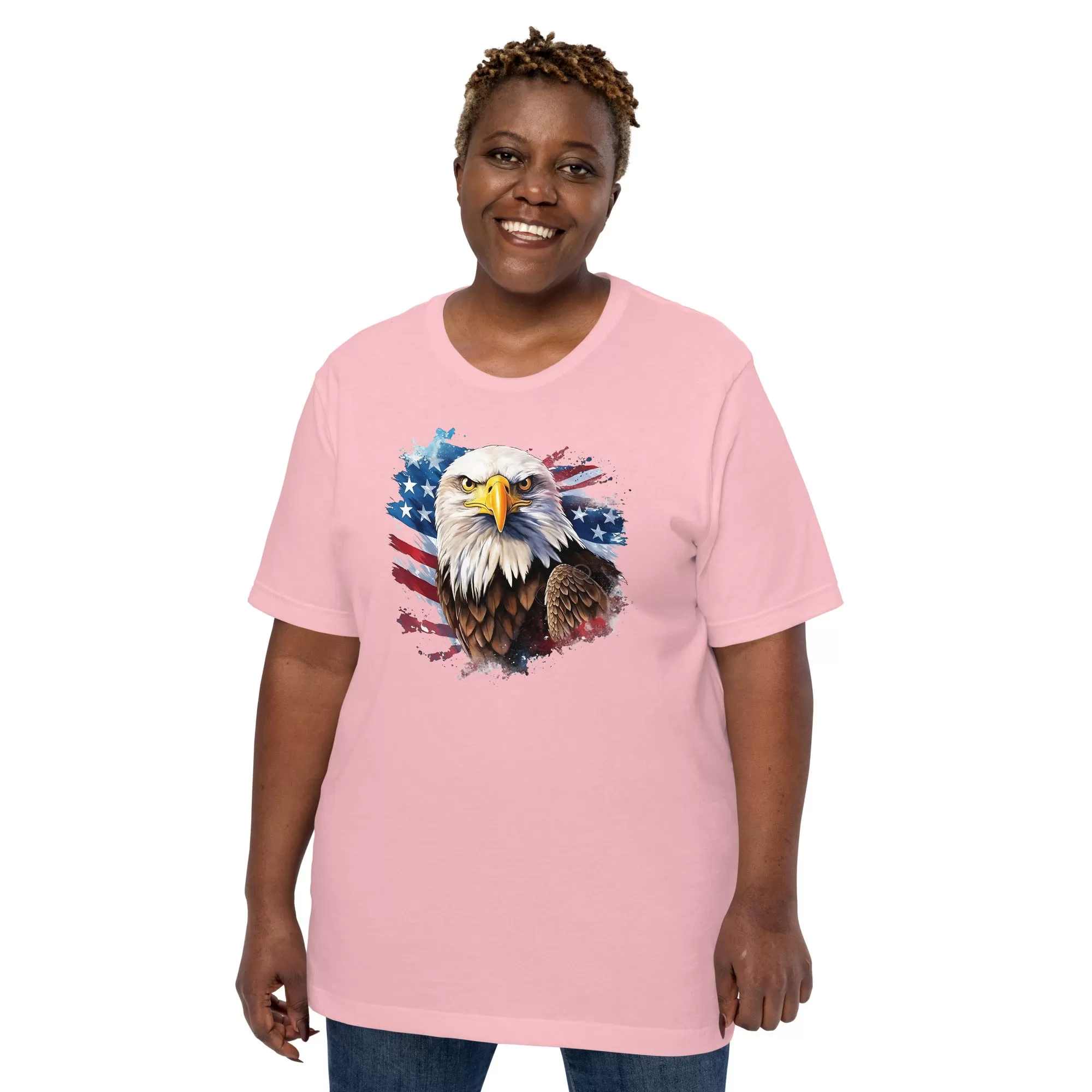 Patriotic American Eagle T-shirt